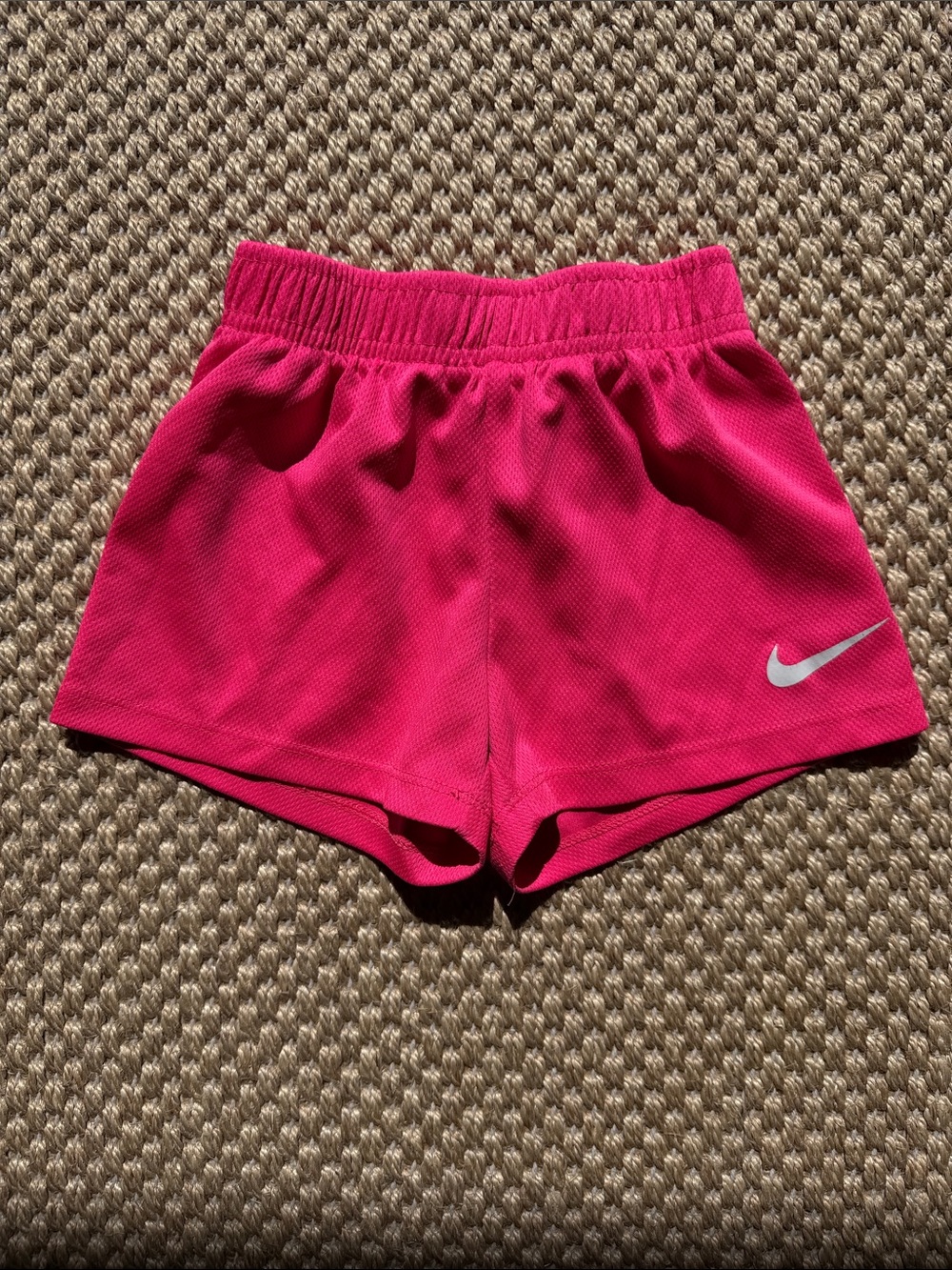 Toddler Girls Nike Logo Pink Shorts size 3T